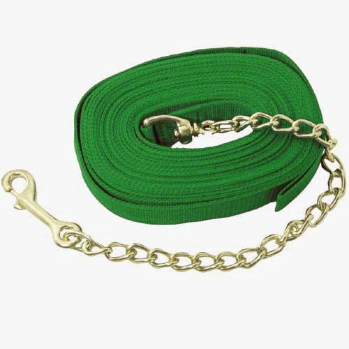 Poly Lunge Line with Brass Chain