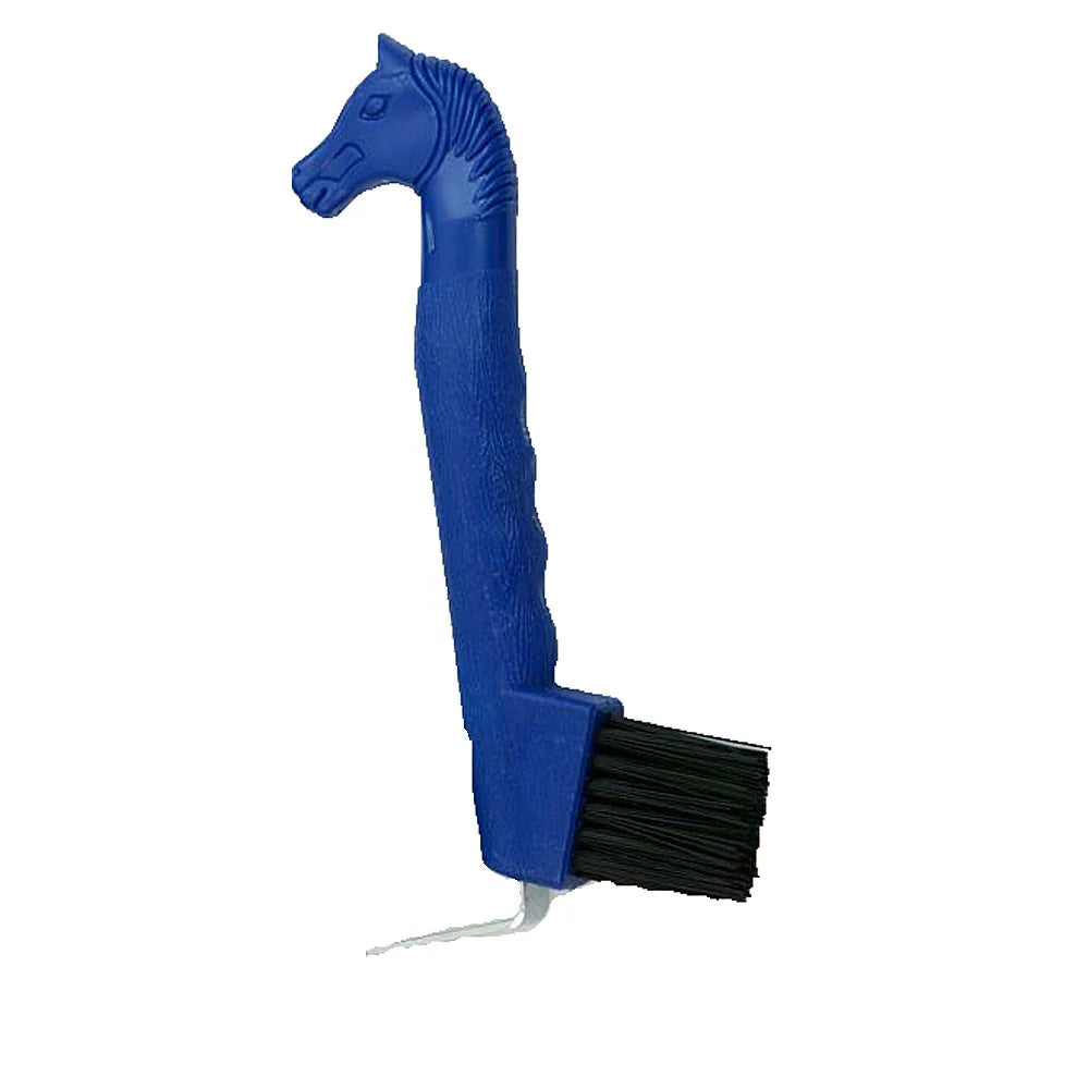 Horse Head Hoof Pick with Brush