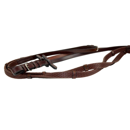 Soft Grip Reins with Hand Stops- Buckle Ends