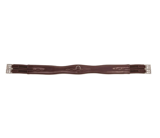 Atherstone Leather Overlay Girth