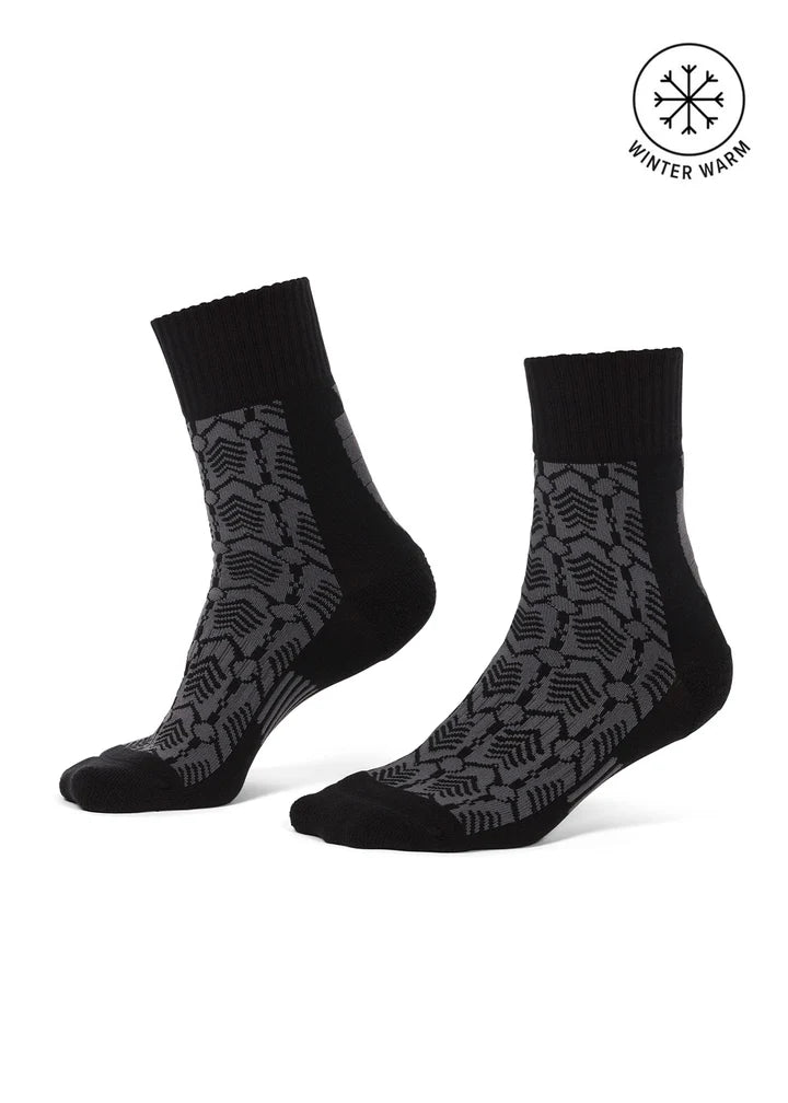 Snaffle Links Wool Crew Socks