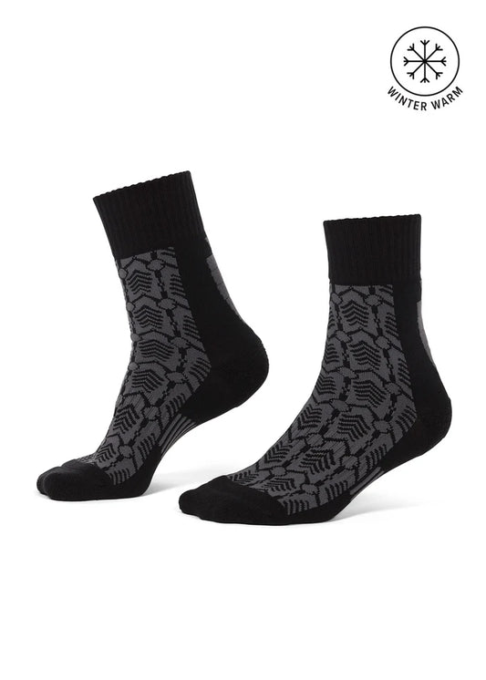 Snaffle Links Wool Crew Socks