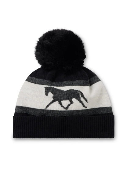 Pony Pom Winter Hat
