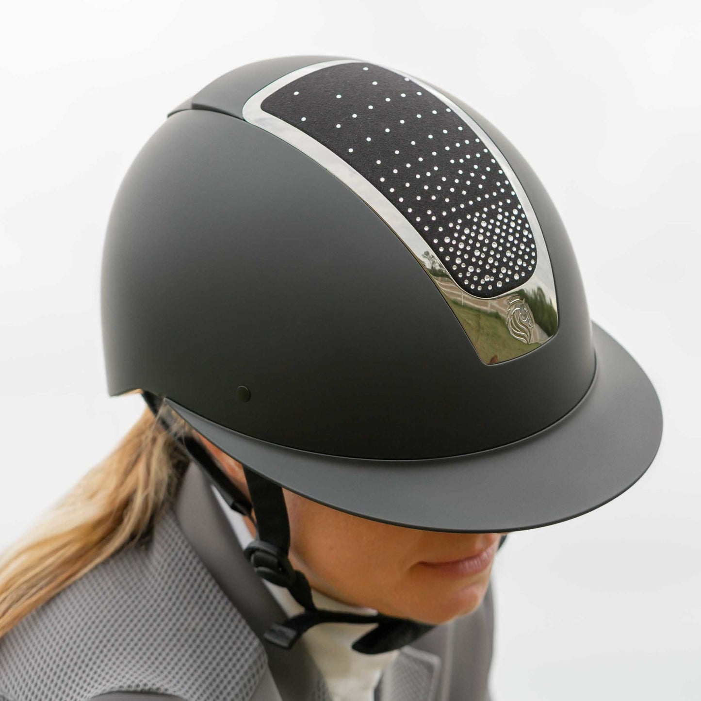 Crown MIPS Crystal Riding Helmet