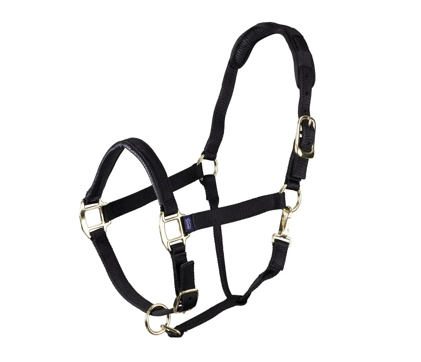 Topaz Leather Breakaway Padded Nylon Halter