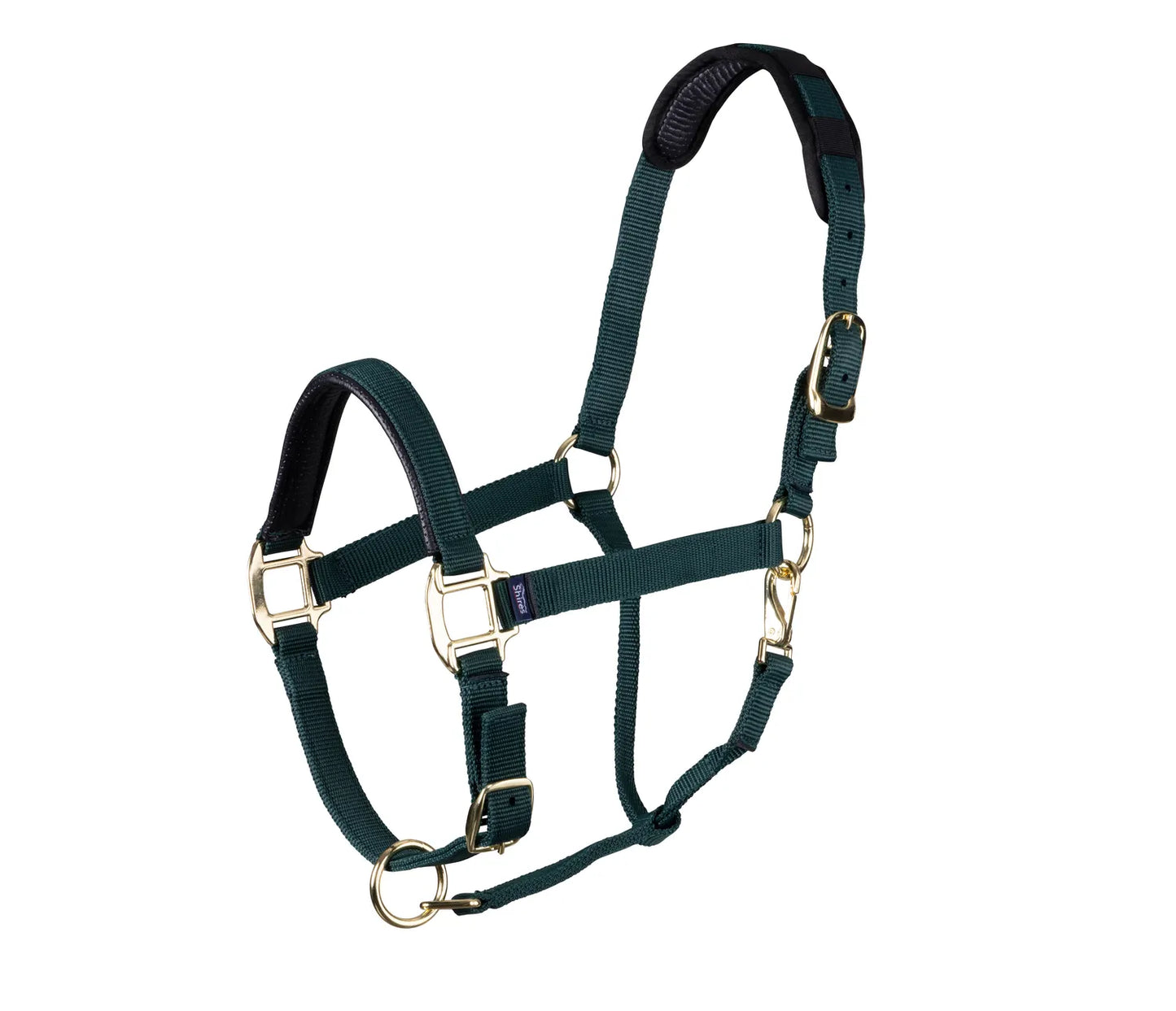 Topaz Leather Breakaway Padded Nylon Halter