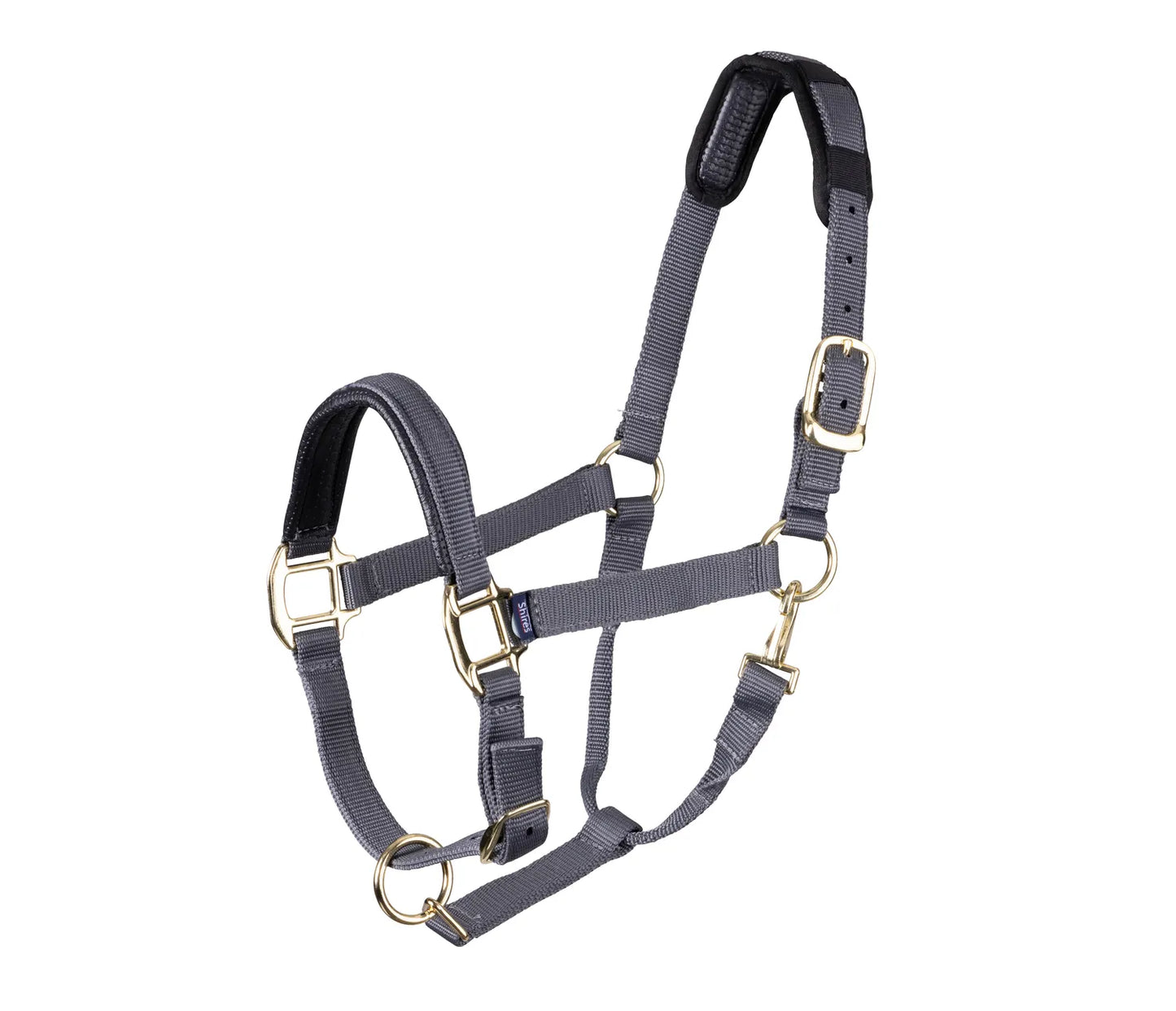 Topaz Leather Breakaway Padded Nylon Halter