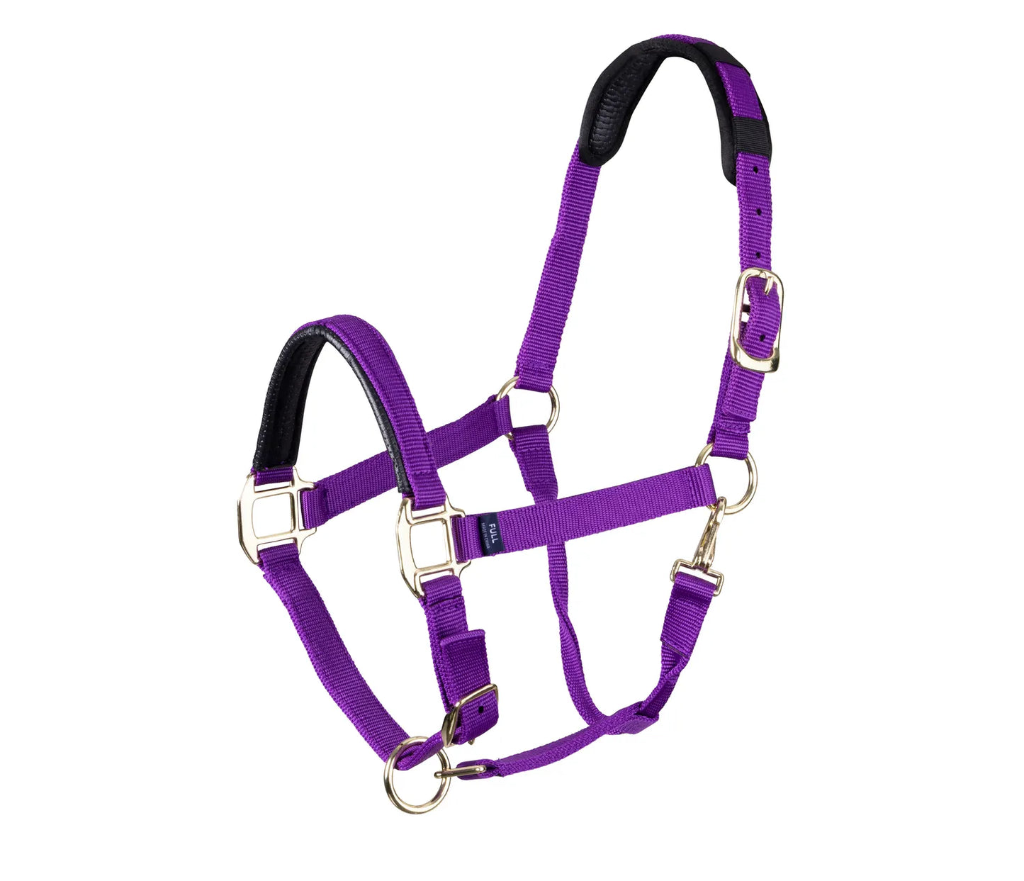 Topaz Leather Breakaway Padded Nylon Halter