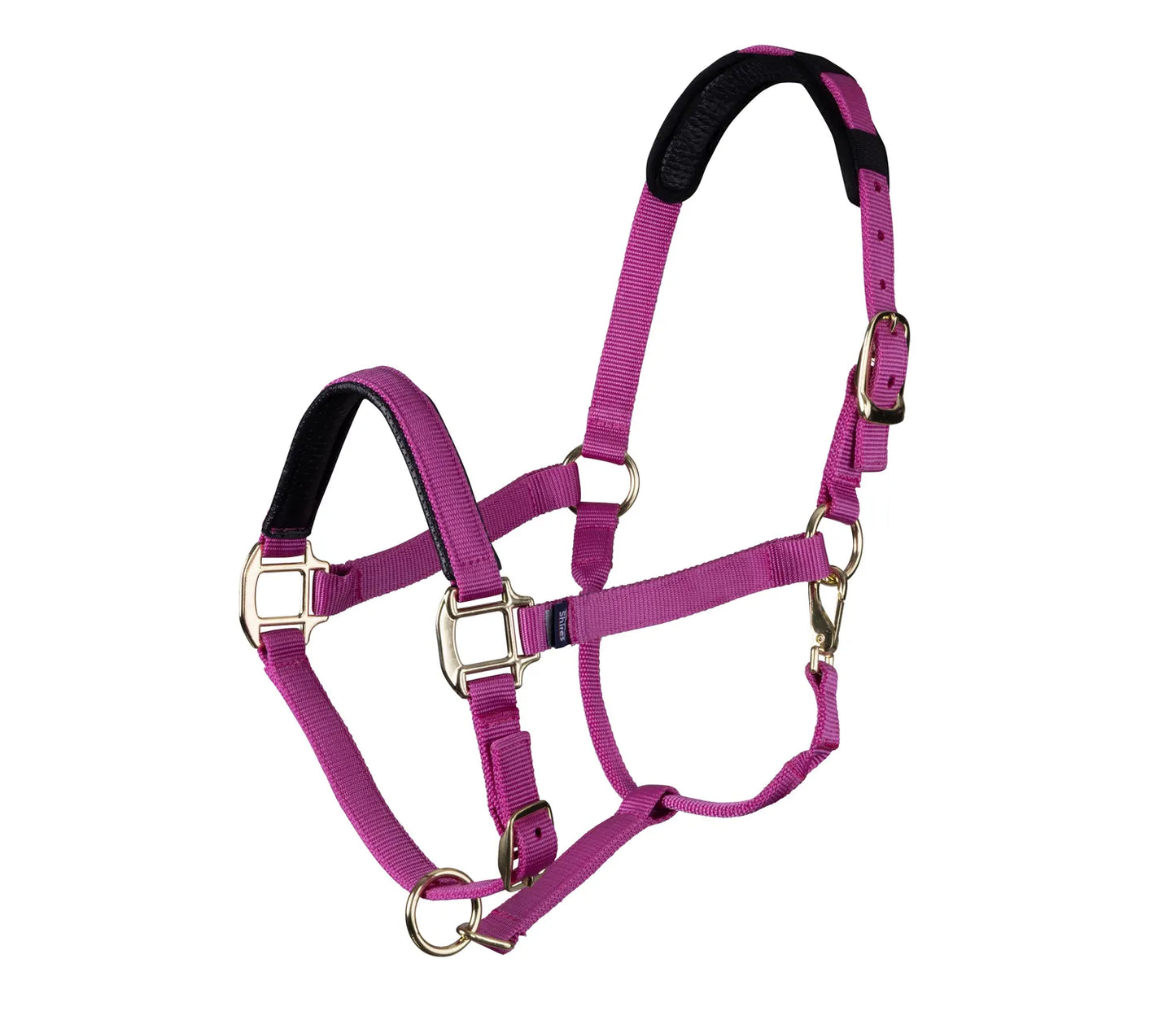 Topaz Leather Breakaway Padded Nylon Halter