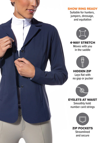 Stretch Competitor Show Coat || 3 Snap || 2XL ONLY