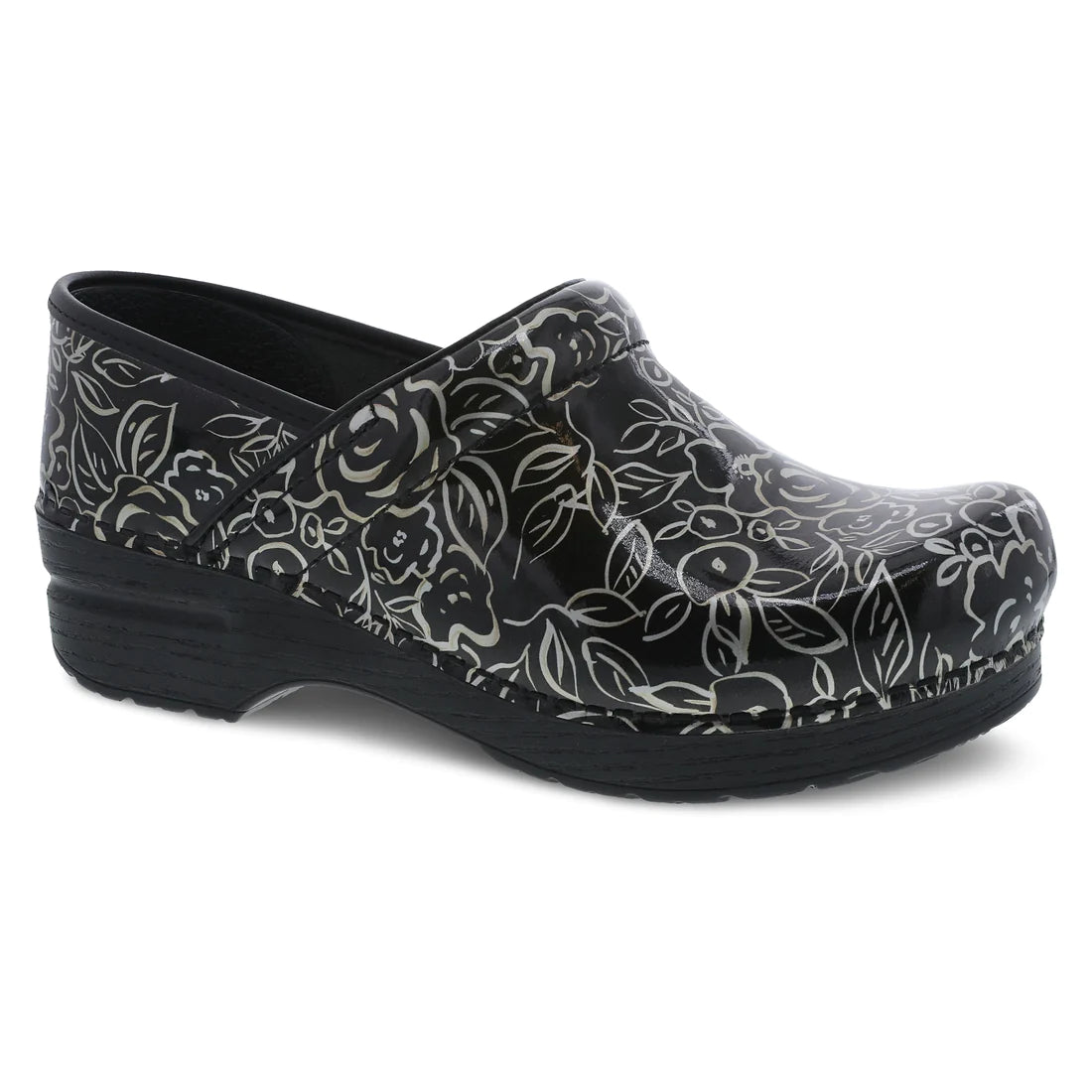 Dansko Professional Metallic Rose Clog