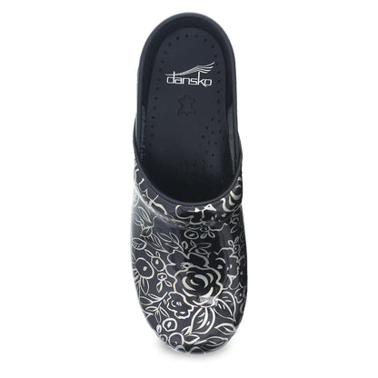 Dansko Professional Metallic Rose Clog