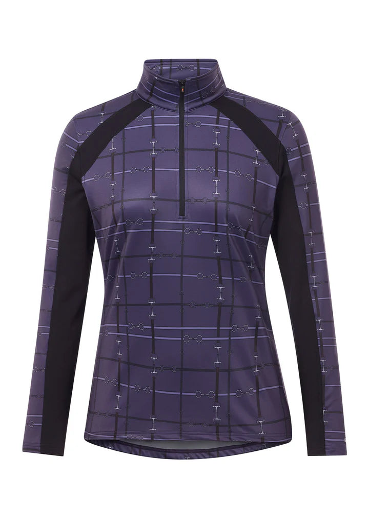 First Level Quarter Zip Stretch Fleece Tech Top