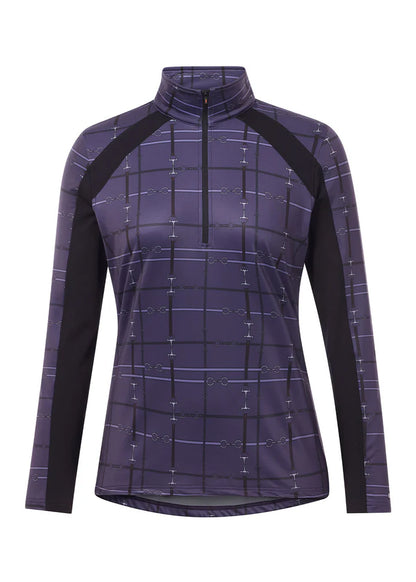 First Level Quarter Zip Stretch Fleece Tech Top