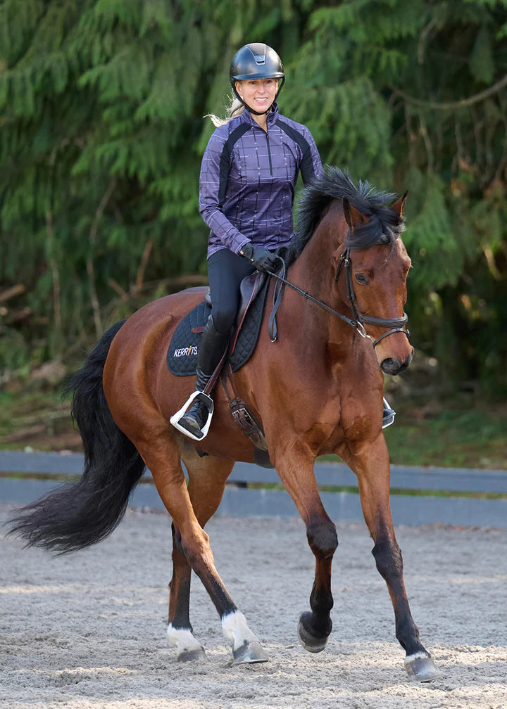 First Level Quarter Zip Stretch Fleece Tech Top