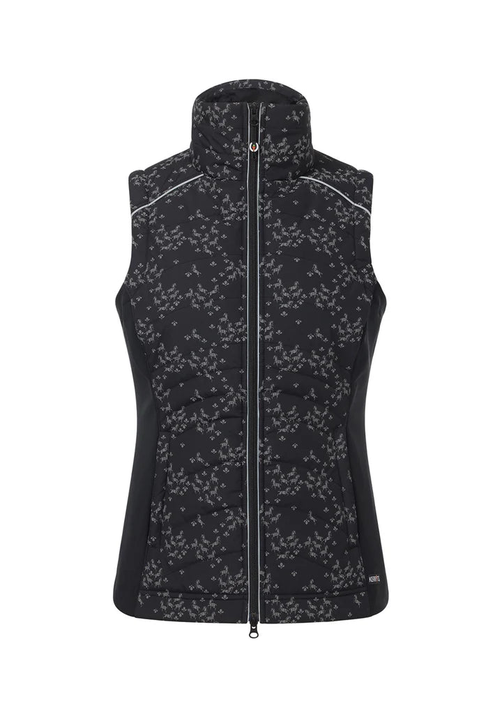 Horse Reflection Quilted Vest - Reflective