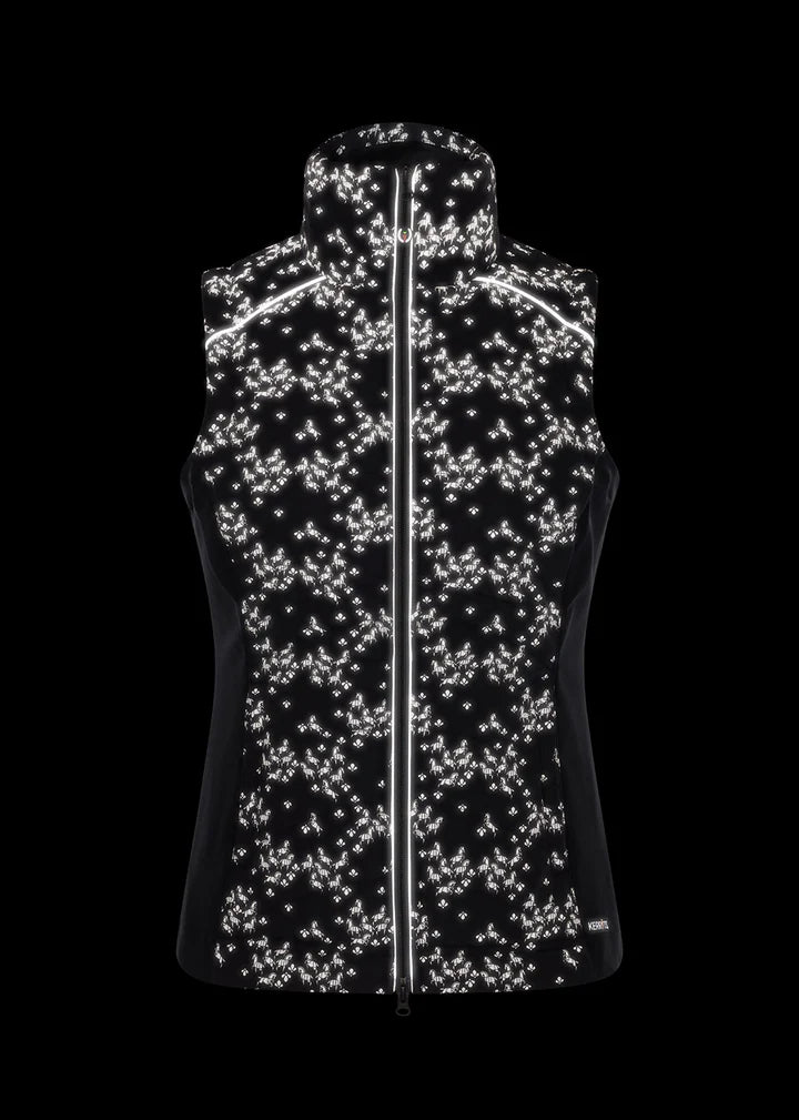 Horse Reflection Quilted Vest - Reflective