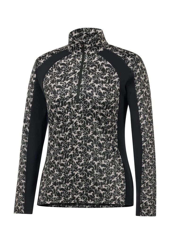 Traverse Quarter Zip Fleece Tech Top