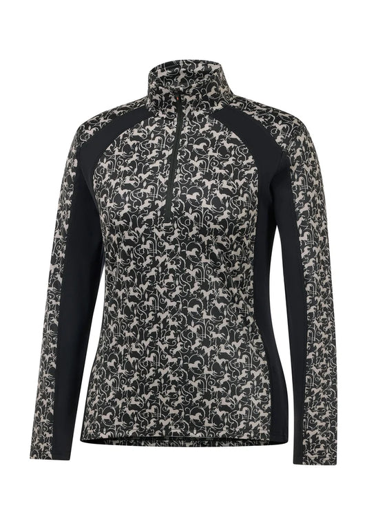 Traverse Quarter Zip Fleece Tech Top
