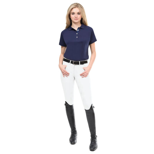 Bellissima II Griptech Full Seat Breeches || White || LIMITED SIZES