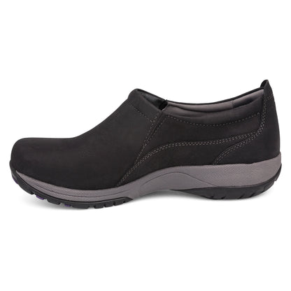 Patti Black Milled Nubuck