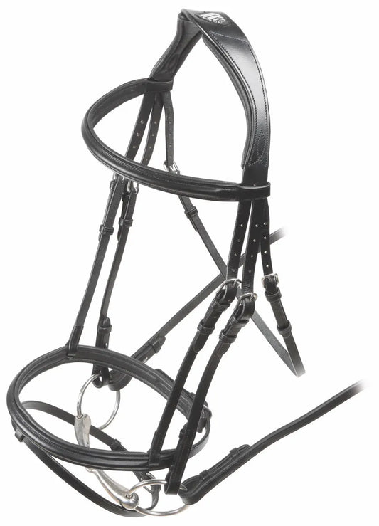 Velociti Padded Bridle with Flash