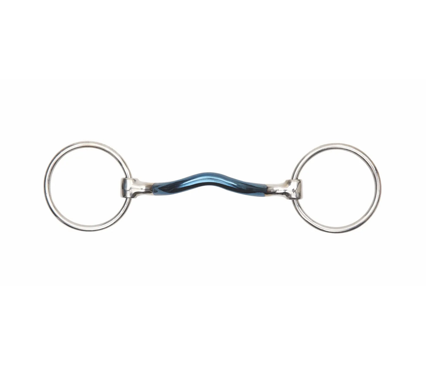 Blue Alloy Loose Ring Mullen Mouth Bit