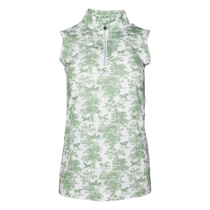 DappleBay Toile Sleeveless Riding Shirt