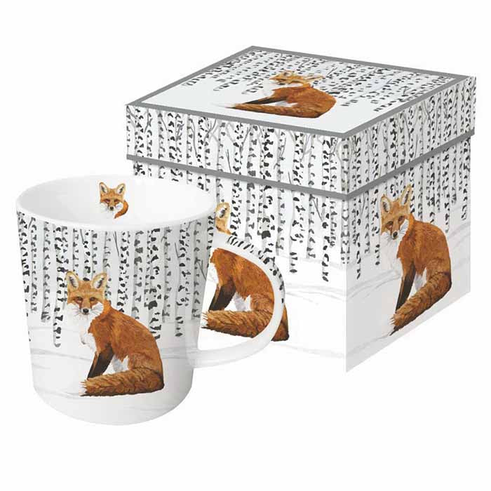 Gift Box Mug || Fox & Birches