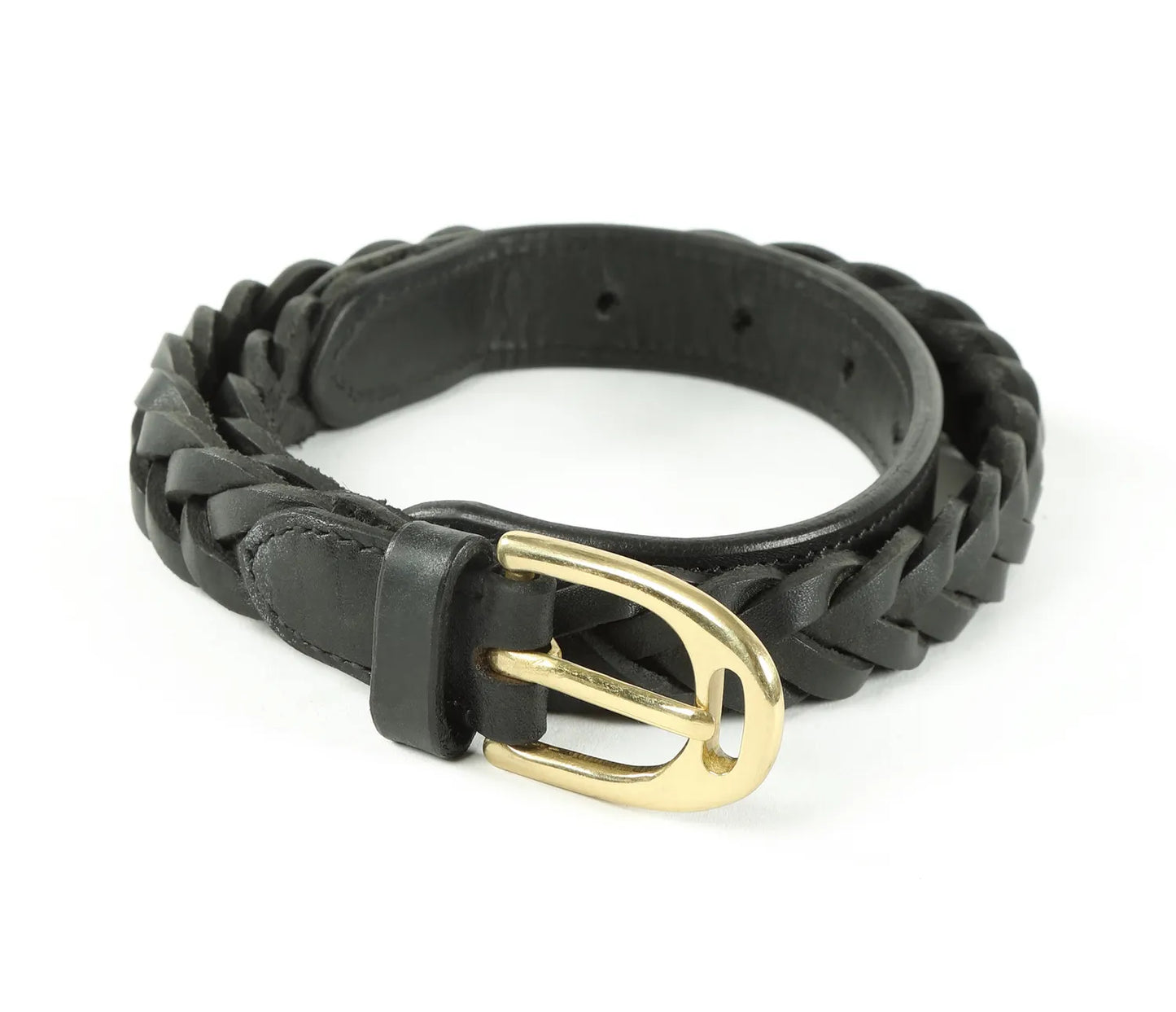 Aubrion Plaited Leather Belt