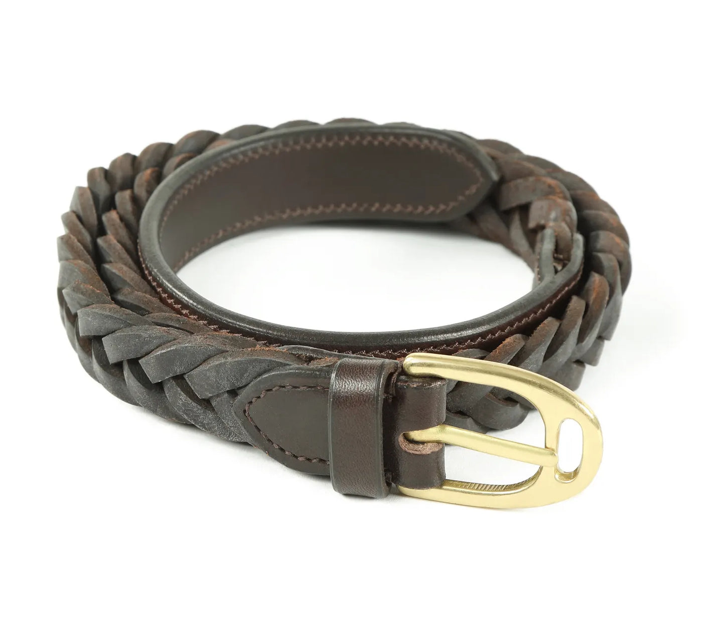 Aubrion Plaited Leather Belt