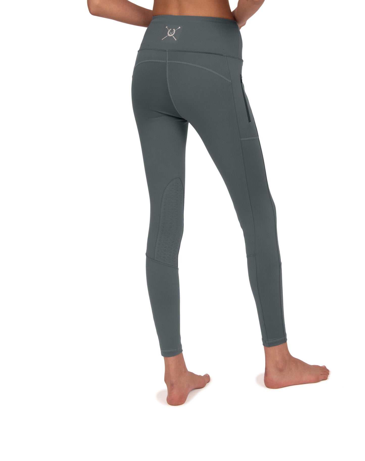 Chestnut Bay ||  SkyCool® Knee Patch Tights