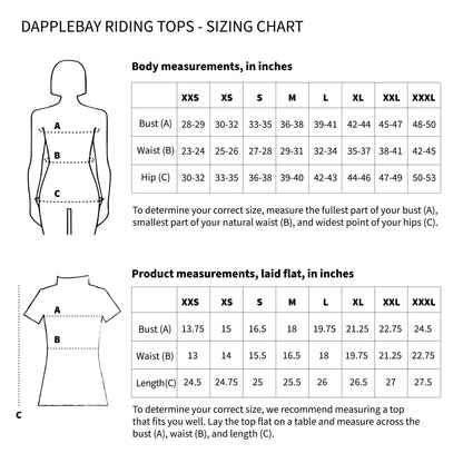 DappleBay Toile Sleeveless Riding Shirt
