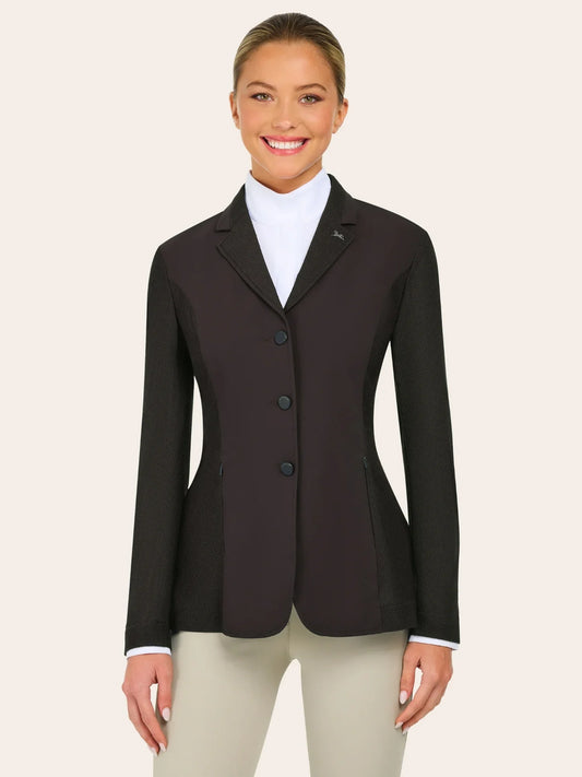 🐎𝑫𝑶𝑼𝑩𝑳𝑬 𝑯𝑶𝑹𝑺𝑬 𝑩𝑼𝑪𝑲𝑺🐎 Harmony Evo Mesh Show Coat || FRENCH ROAST