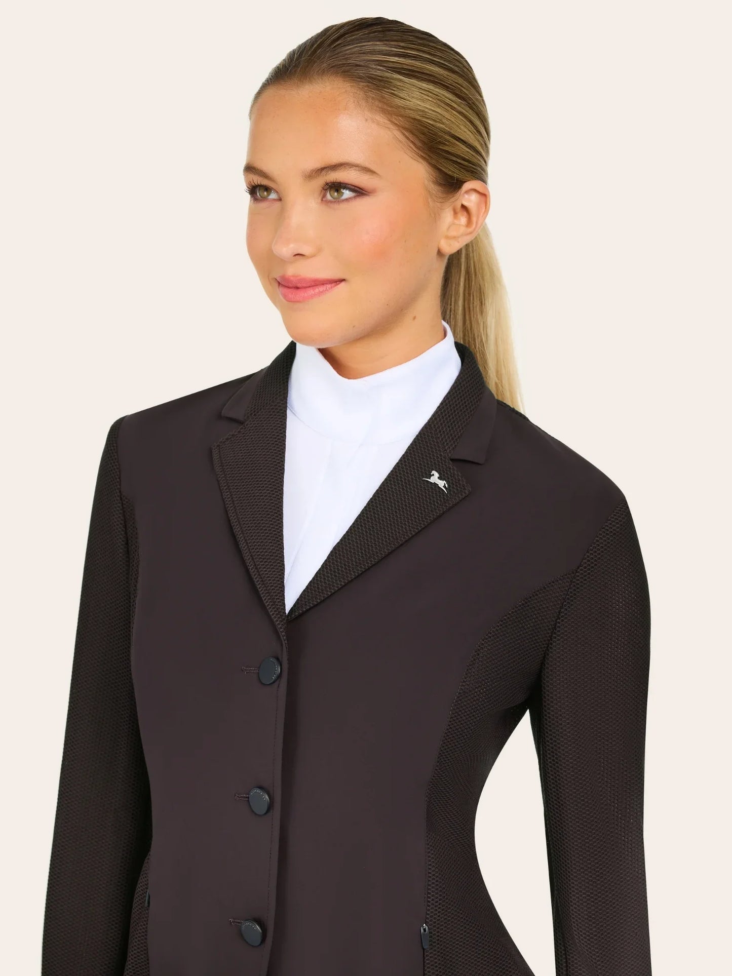 🐎𝑫𝑶𝑼𝑩𝑳𝑬 𝑯𝑶𝑹𝑺𝑬 𝑩𝑼𝑪𝑲𝑺🐎 Harmony Evo Mesh Show Coat || FRENCH ROAST