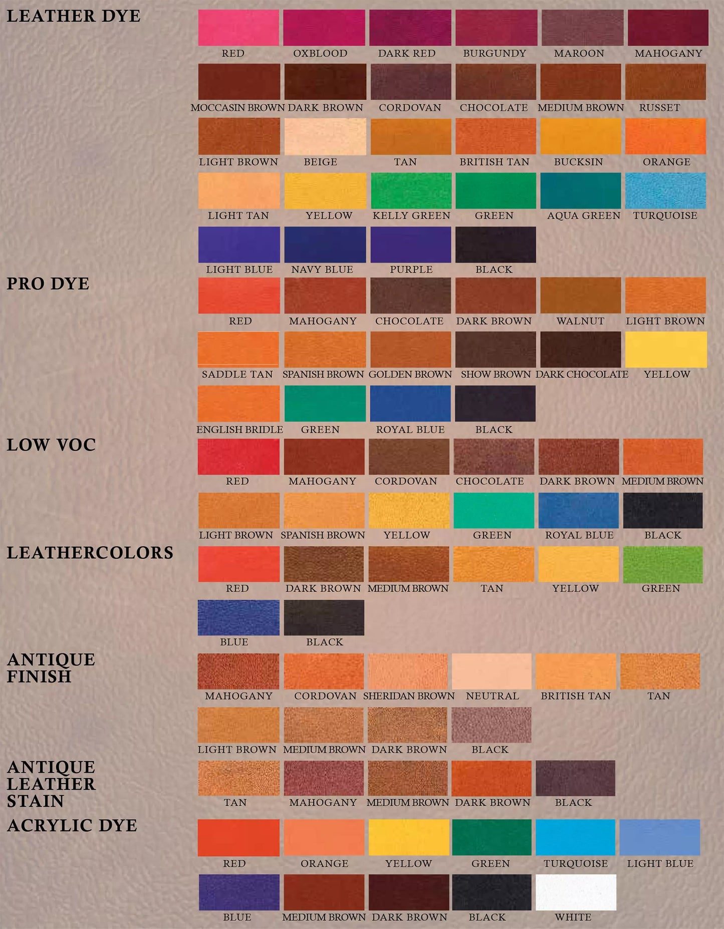 Leather Dye- Black
