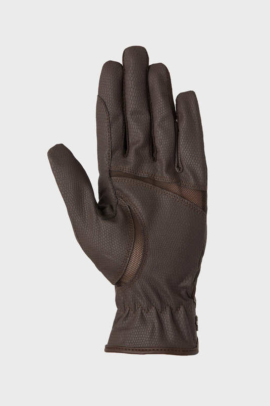 Laura's Loft || Flex Mesh Riding Gloves || Brown Size 9 ONLY