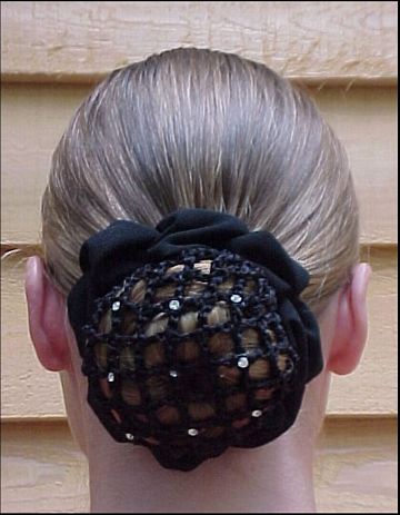 Sparkly Bunner Hair Net Scrunchie