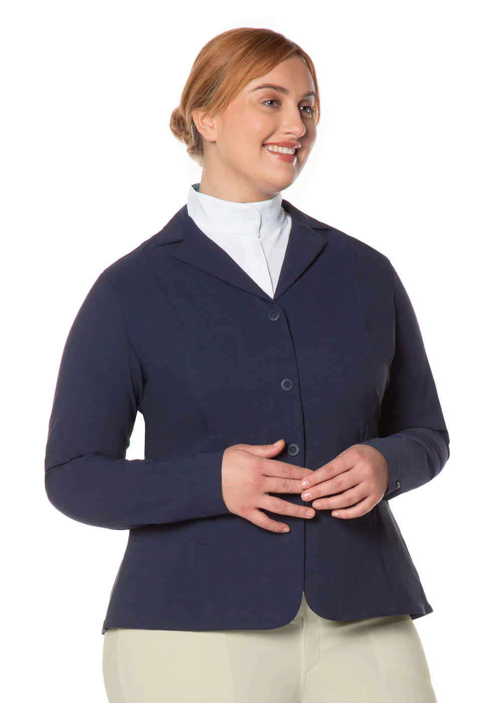 Stretch Competitor Show Coat || 3 Snap || NAVY ONLY