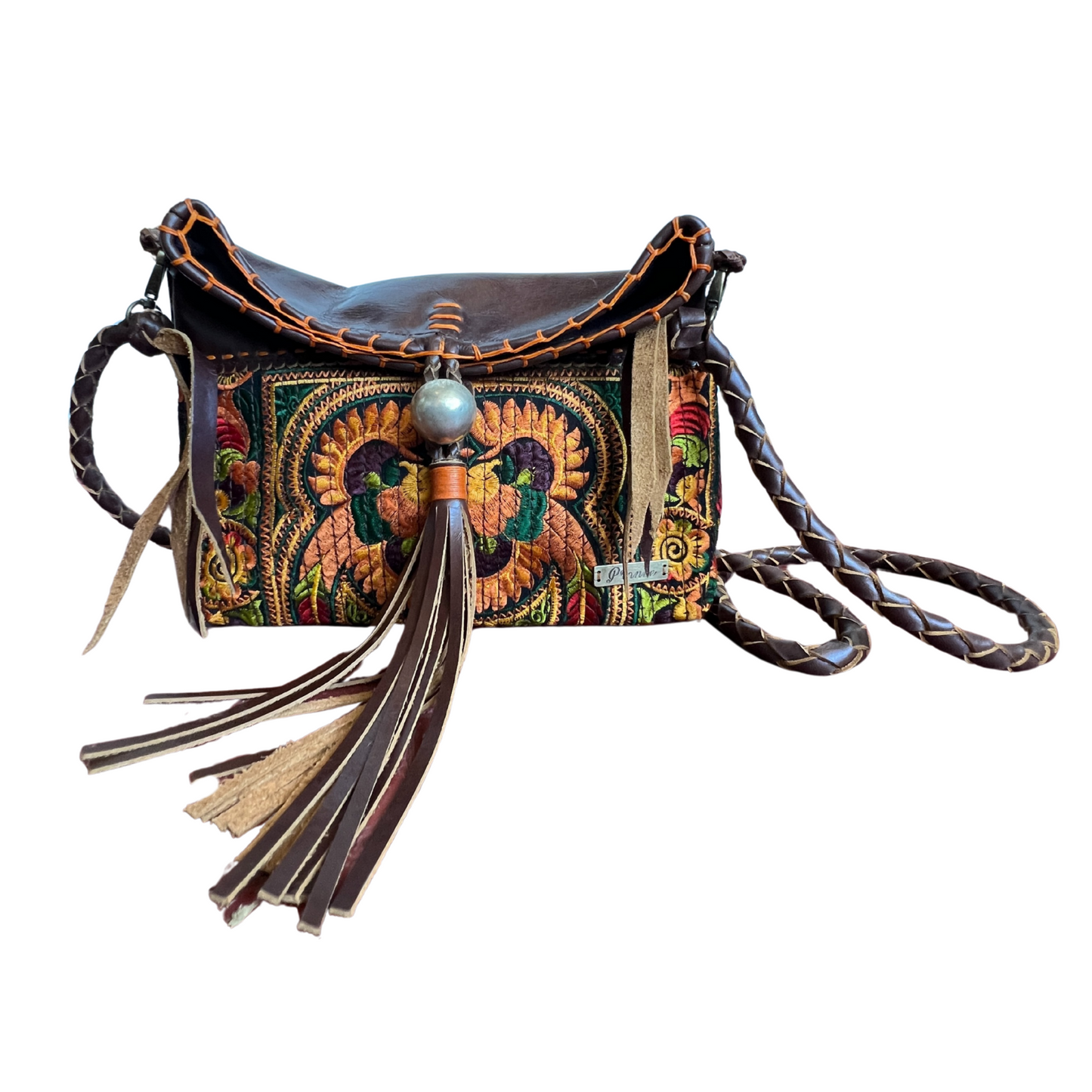 Pranee Raven Shoulder Bag