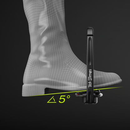 Venice Plus Evo Safety Stirrup- Black/Titanium