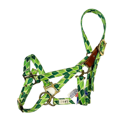 Ronmar || Nylon Breakaway Halter || Gone Green || Size Arab/Cob ONLY