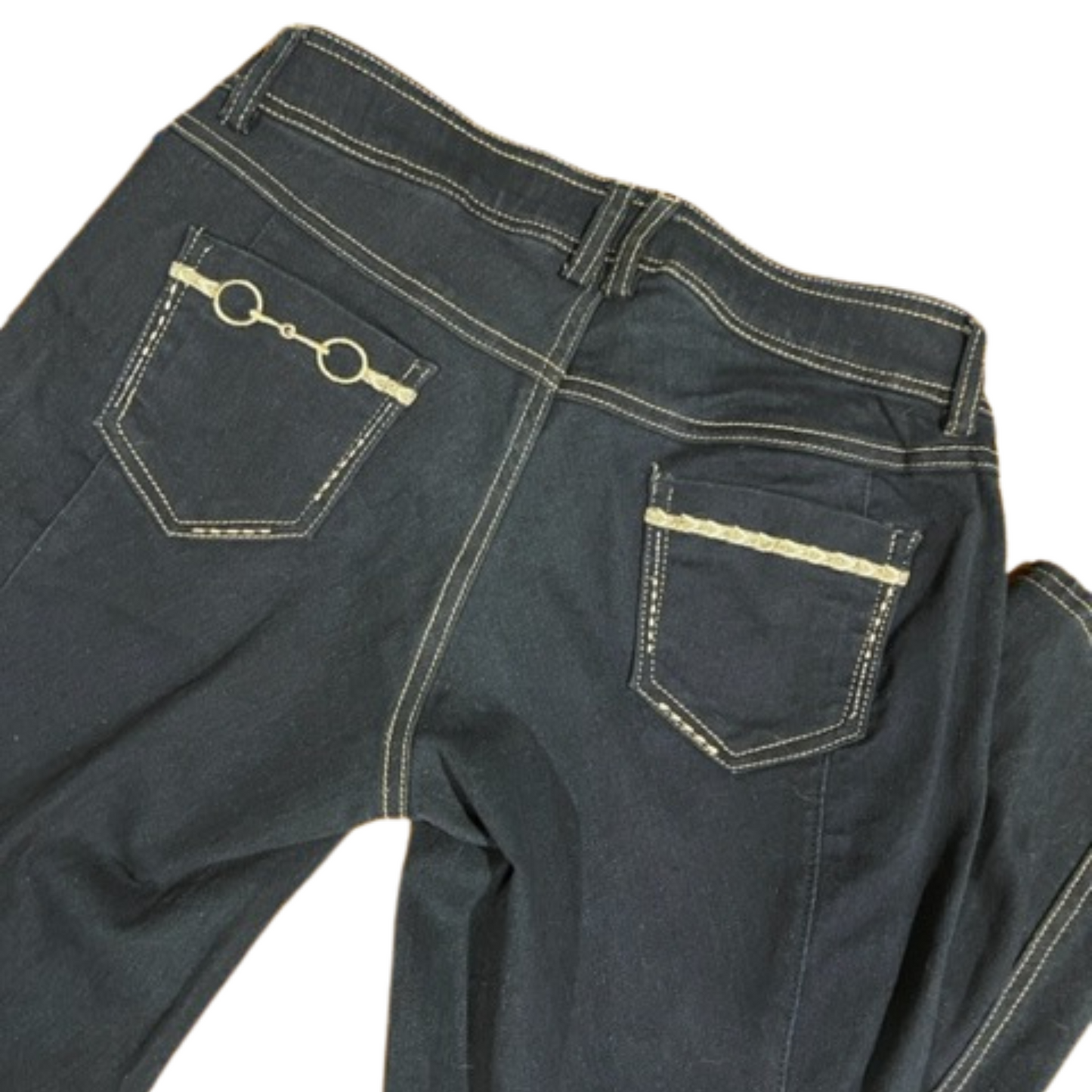 Verano Denim Knee Patch Breeches || Size 26 ONLY