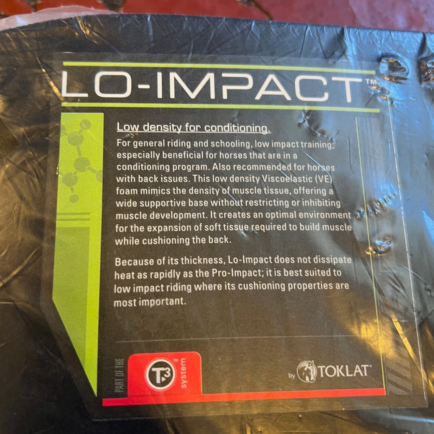 T³ Matrix Lo-Impact Dressage Half Pad Inserts || DISCONTINUED