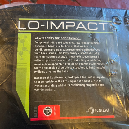 T³ Matrix Lo-Impact Dressage Half Pad Inserts || DISCONTINUED