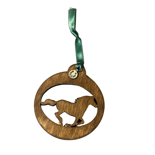 Wooden Ornament- Galloping Horse