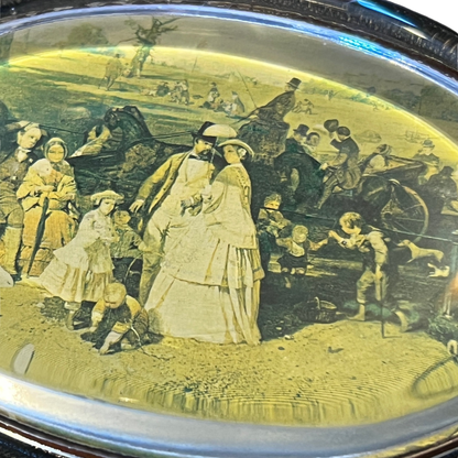 Victorian Style Glass Paper Weight || Nigel Pain Collection