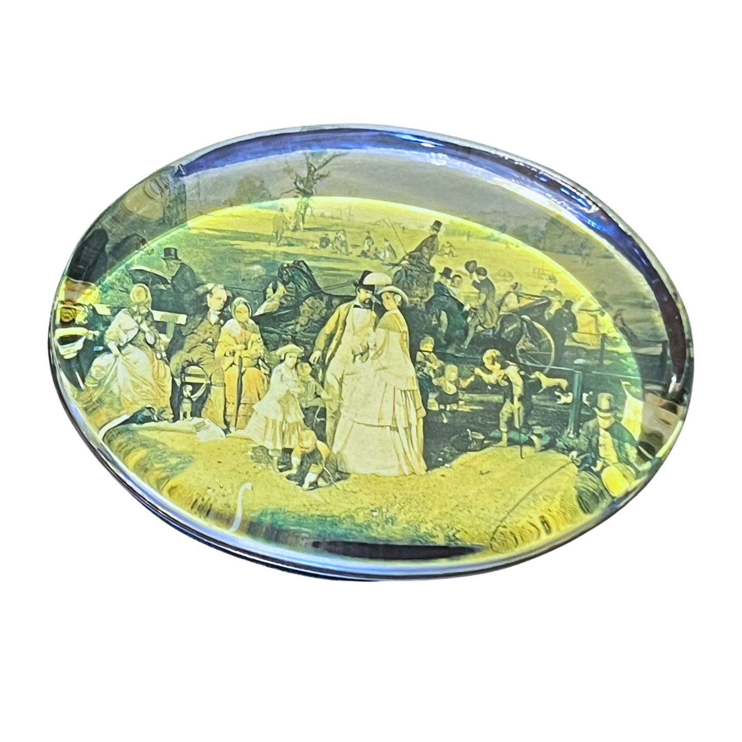 Victorian Style Glass Paper Weight || Nigel Pain Collection