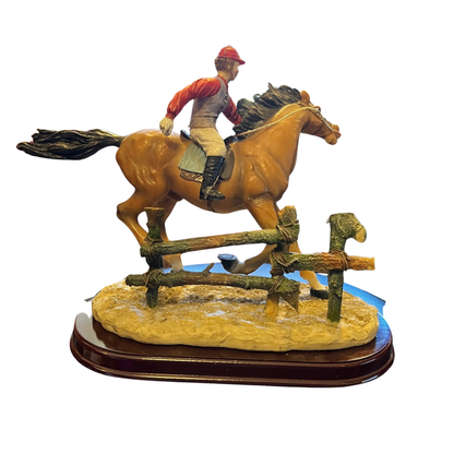 Horse & Rider Statue
