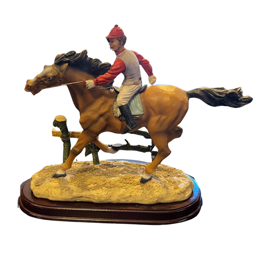 Horse & Rider Statue
